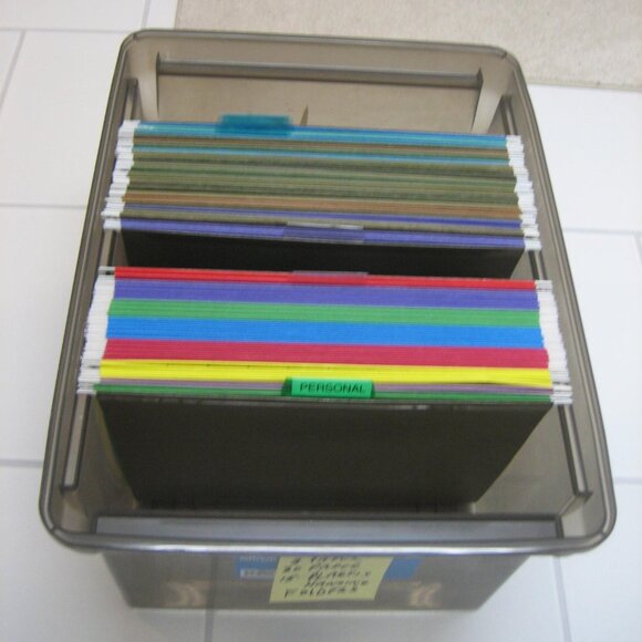 25 letter size hanging file folders - Picture 1 of 6